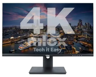 Produktbild von Nilox MONITOR 27" NXM274KD11 IPS 4K 350 2HDMI DP USB 5MS, 68,6 cm (27"), 3840 x 2160 Pixel, 4K Ultra HD, LED, 5 ms