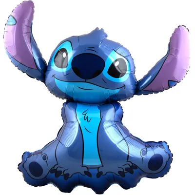 Zdjęcie produktu dla Balon foliowy, kształt Stitch 97cm