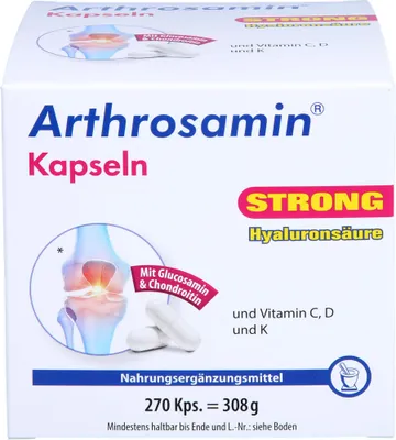 Produktbild von Arthrosamin Strong Gelenkkapseln, 270 St. Kapseln