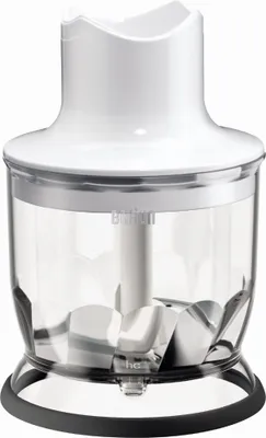 Produktbild von Braun Zerkleinerer Aufsatz MQ 20, kompatibel mit MultiQuick Stabmixer, 350 ml, weiß