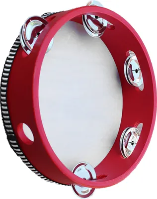 Zdjęcie produktu dla Tamburyn ręczny, bęben ręczny Jingle, bęben ręczny perkusyjny, drewniany tamburyn, bęben ręczny, instrument perkusyjny dla dzieci
