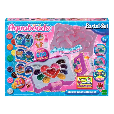 Produktbild von Aquabeads Herzschatullenset