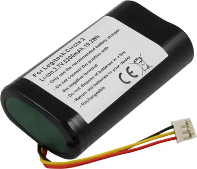 Produktbild von Avizar, Panasonic CGR-V610 Lithium-Ionen Überwachungskamera Akku 7,2V, Schwarz
