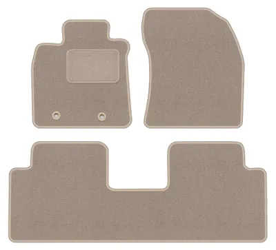 Immagine prodotto di Tappetini in moquette per Toyota Avensis III T27 2009-2018 (station wagon/liftback/berlina) – set 4 pezzi, beige, su misura – Wielganizator LUX