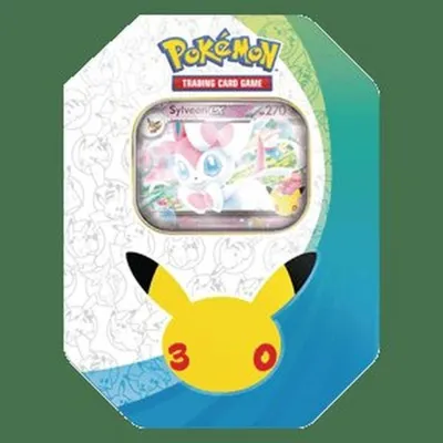 Productafbeelding van Pokemon 30th Celebration Sylveon ex Tin