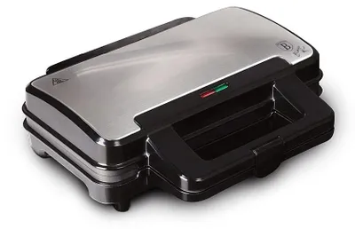 Productafbeelding van Sandwichmaker Berlingerhaus BH-9140 900W Zwart-Zilveren Collectie