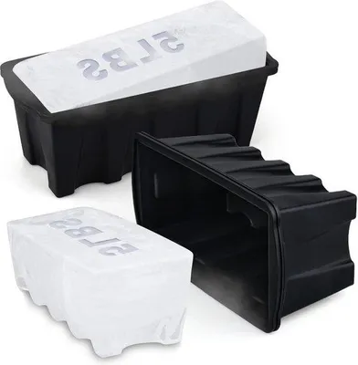 Image de Moule en silicone pour gros glaçons, lot de 4
