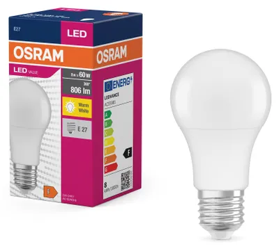 Obrázok produktu pre Led Osvetlenie A60 E27 8,5 W 827 806 Lm