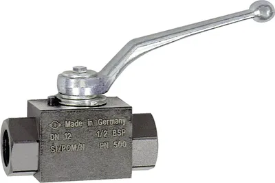 Produktbild von Riegler Kugelhahn, Hochdruckausführung, G-Innengewinde, Stahl, G 1/2