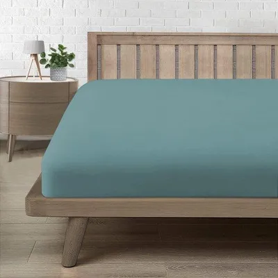 Image de Draps-housse Unyqoos® 180 x 200 cm – 100% microfibre, doux et respirant, ajustement parfait pour les matelas jusqu'à 30 cm grâce à ses coins élastiques
