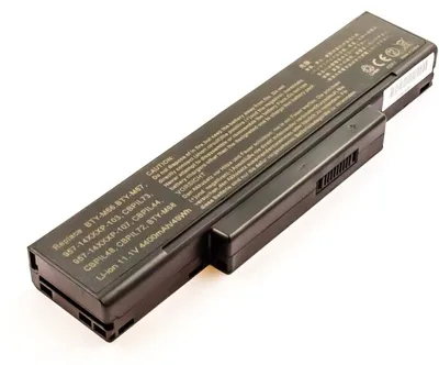 Produktbild von Akku für Terra M2101 Li-Ion 10,8 Volt 4400 mAh schwarz.
