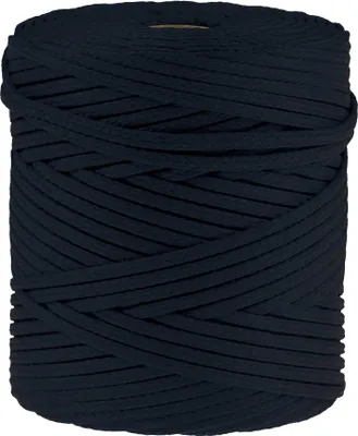 Produktbild von Polyester-Schnur 100m Kordel 4mm, PES Kordel Flechtschnur, Polyesterkordel, Farbe:schwarzblau
