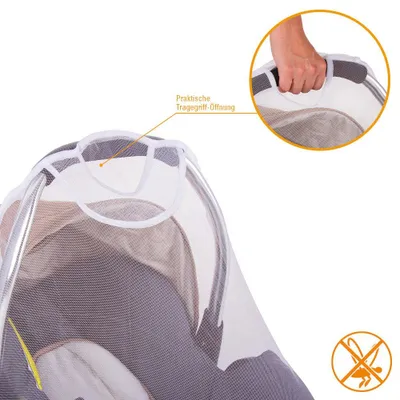 Produktbild von DIAGO Insektenschutz Babyschale, weiß, 1 Stück