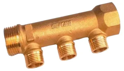 Zdjęcie produktu dla Trójnik hydrauliczny liniowy eurocono m/f 3/4" – 3-drożny