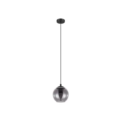 Immagine prodotto di Lampada a sospensione Ariscani 1 luce rotonda in vetro fumé