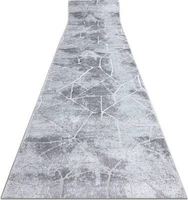 Obrázok produktu pre Behúň Štrukturálny MEFE 2783 Mramor dve vrstvy rúna sivá 80 cm šedá 80x200 cm