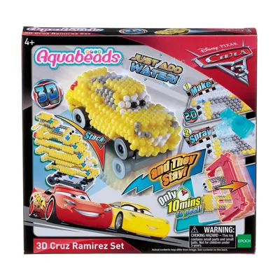 Immagine prodotto di Set di Aquabeads Cars 3D Cruz Ramirez
