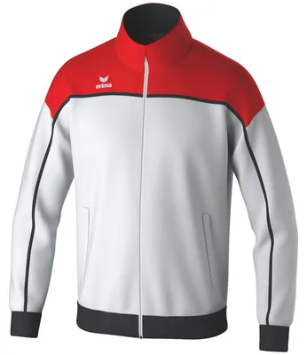 Produktbild von Erima Change By Erima Trainingsjacke Weiß/Rot/Schwarz - XXL