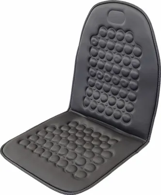 Obrázok produktu pre Masážny poťah sedadla s magnetmi sivý