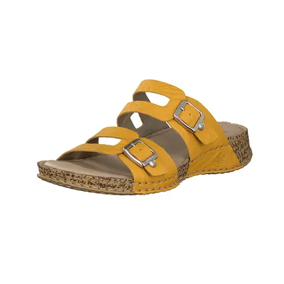 Produktbild von Rieker Damen Pantolette gelb