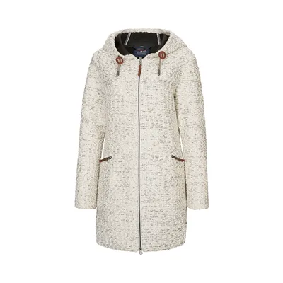 Productafbeelding van G.I.G.A. DX Dames - Roshana - Gestrikte parka - Gestreefd jasje - Parka met een gebreide look en capuchon
