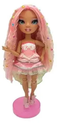 Produktbild von Rainbow High Be Dazzling Fashion Dolls - Adeline Rose (Pink), Modepuppe, Weiblich, 4 Jahr(e), Junge/Mädchen, Rose