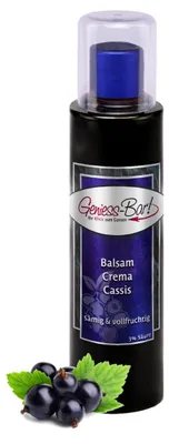 Produktbild von Balsamico Creme Cassis 0,26L 3% Säure mit original Crema di Aceto Balsamico di Modena IGP.