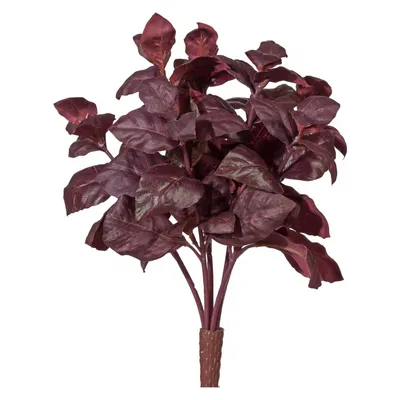 Produktbild von Künstlicher BASILIKUMBUSCH ca 26cm. Basilikum Gewürz Kräuter. BURGUND