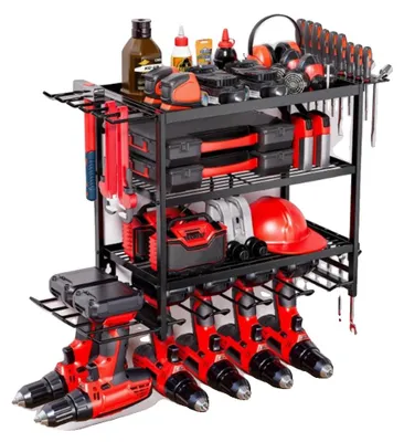 Produktbild von Werkzeugorganisator, robuste Metallkonstruktion, schnelle Installation, 3 Reifen