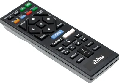 Produktbild von vhbw Fernbedienung kompatibel mit Sony BDP-BX370CA, BDP-BX370D, BD-BX370, BDP-S1700CA, BDP-S1700D, BDP-S1700 Blu-Ray Disc Player - Ersatzfernbedienung