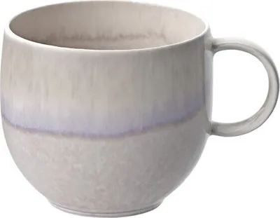 Obrázok produktu pre like. by Villeroy & Boch Perlemor Sand Hrnček s rukoväťou Sada 6 porcelánových hrnčekov 400 ml