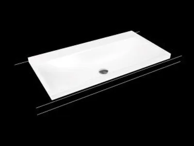 Produktbild von Kaldewei 904007183030 Aufs.-WT SILENIO Mod.3041, 900 x 460,