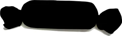 Produktbild von Nackenrollenbezug 15x40 cm : Farbe - Schwarz
