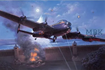 Imagen del producto de Revell Avro Lancaster DAMBUSTERS, Modelo de avión de ala fija, Kit de montaje, 1:72, Avro Lancaster, Plástico, Nivel experto