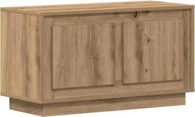 Zdjęcie produktu dla Szafka pod telewizor vidaXL, dąb Artisan, 80 x 35 x 45 cm, materiał drewnopochodny
