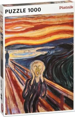 Zdjęcie produktu dla PIATNIK Scream Puzzle 1000 elementów 136635