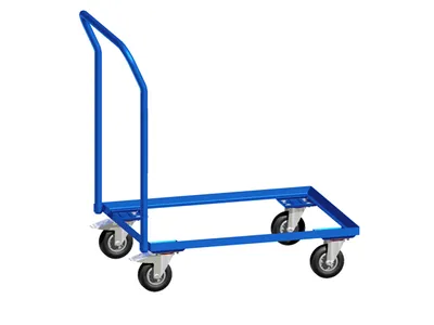 Produktbild von fetra 135800, Stahl, Transportwagen, Blau, 250 kg, 4 Rad/Räder, 12,5 cm