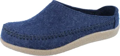 Zdjęcie produktu dla Haflinger buty damskie kapcie męskie kapcie wełna Blizzard Credo 718001, rozmiar:44 EU, kolor:Niebieski