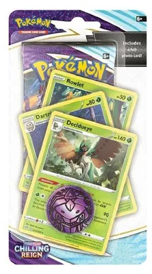 Obrázek produktu pro Pokemon Chilling Reign Checklane Blister Decidueye