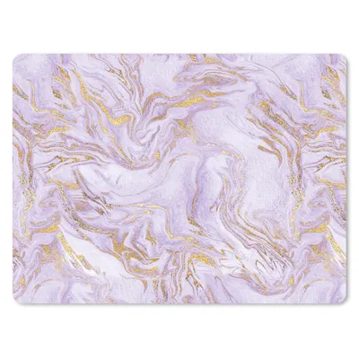 Produktbild von MuchoWow® Mauspad Mousepad Abstrakt - Marmor - Gold - Muster 23x19 cm - Mousepads - Maus Mat - Pad - Mausunterlage - Schreibtischunterlage - Mauspad