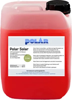 Produktbild von Polar Solar Glykol Fertiggemisch 10 Liter