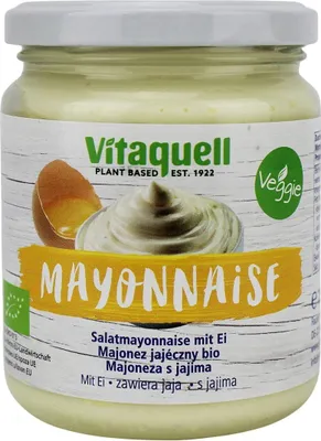 MAJONEZ JAJECZNY BIO 250 ml - VITAQUELL