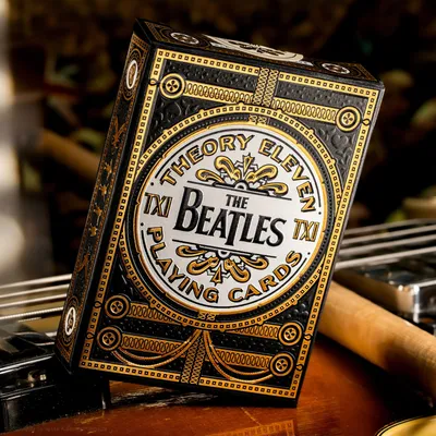 Obrázek produktu pro The Beatles Spielkarten Black Special Edition