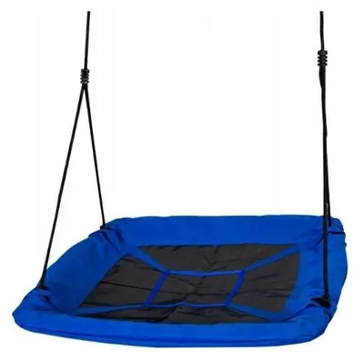 Image de Balançoire Nid de Cigogne 100Cm Bleu