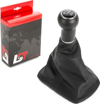 Produktbild von Schaltknauf mit Rahmen 5 Gang für VW BORA GOLF 4 POLO SEAT LEON TOLEDO II - 12mm