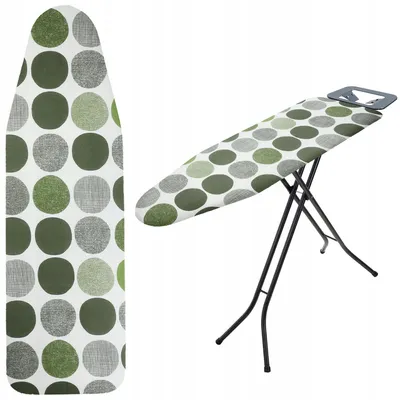 Produktbild von KADAX Bügelbrettbezug, dehnbare Rückseite, 120 x 40 cm, Rollen