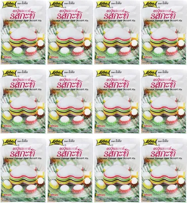 Produktbild von Lobo Kokos Agar Dessertmix 12x60g
