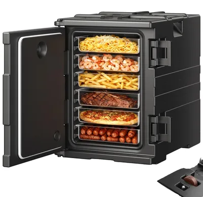 Zdjęcie produktu dla Pojemnik Termiczny Vevor 82 Qt 90L Izolacja 4-6H Mocny Solidny Na Żywność