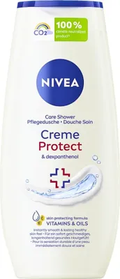 Image de Nivea - Gel douche - Cream Protect & Dexantenol - Parfum unique de crème Nivea - 250 ml - 1 pièce