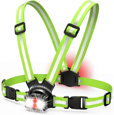 Productafbeelding van Borstlamp hardlopen - 500 lumen - Oplaadbaar via USB